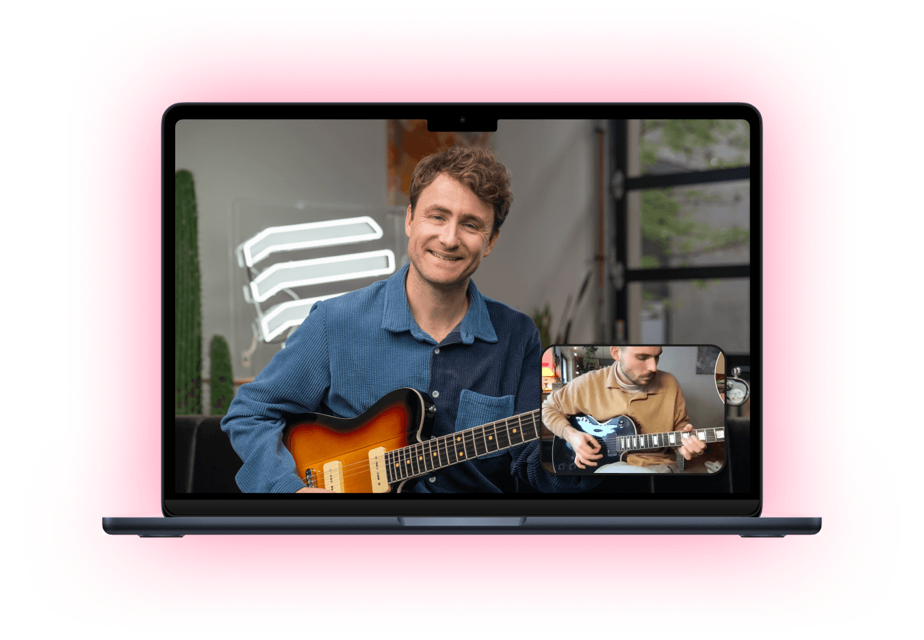 Live guitar lesson on Til