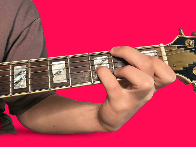 F#69 guitar chord with finger positions